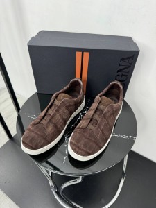 Крокодиловые кеды Zegna