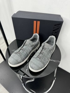 Крокодиловые кеды Zegna