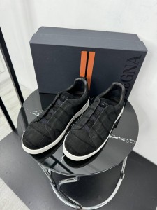 Крокодиловые кеды Zegna