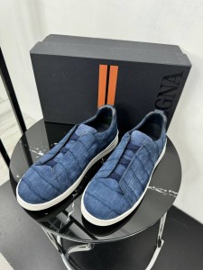 Крокодиловые кеды Zegna