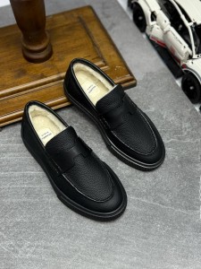 Лоферы на меху Hermes