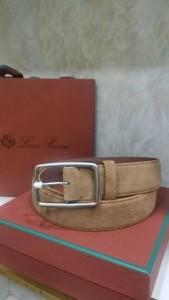Замшевый ремень Loro Piana