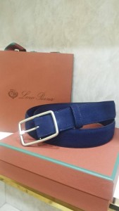 Замшевый ремень Loro Piana