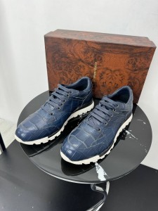 Крокодиловые кроссовки Stefano Ricci