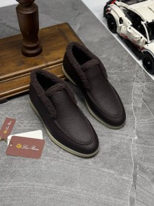 Ботинки Loro Piana  c мехом