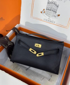 Сумка Hermes Kelly Pochette Gold