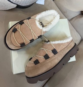 Мюли на меху Brunello Cucinelli