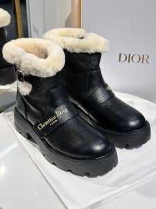 Женские ботинки Christian Dior черные