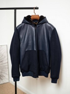 Кашемировый бомбер с мехом Loro Piana