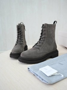 Женские ботинки Brunello Cucinelli серые