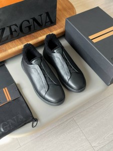 Кеды на меху Zegna