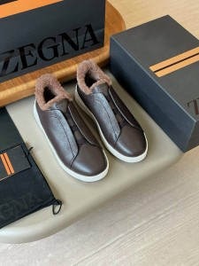 Кеды на меху Zegna