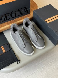 Кеды на меху Zegna