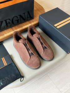 Кеды на меху Zegna
