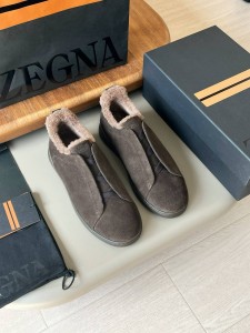Кеды на меху Zegna