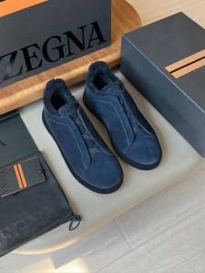 Кеды на меху Zegna