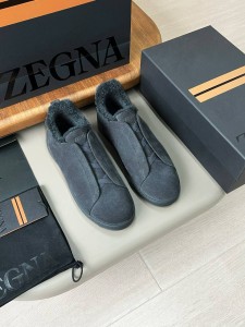 Кеды на меху Zegna