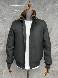 Мужская кашемировая куртка Loro Piana серая