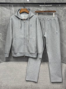 Мужской спортивный костюм Brunello Cucinelli синий