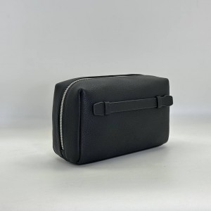 Мужская борсетка Loro Piana черная