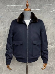 Мужская кашемировая куртка Loro Piana синяя