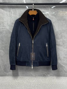 Мужская куртка Kiton синяя