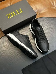 Мужские кроссовки Zilli черные