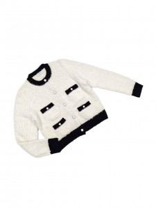 Женский кардиган Chanel белый