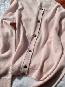 Женский кардиган Loro Piana розовый