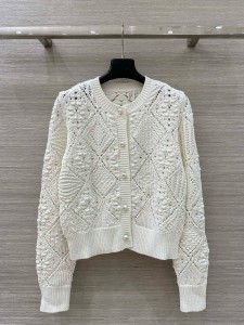 Женский кардиган Christian Dior белый