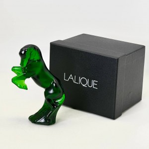 Хрустальная статуэтка Lalique зеленая