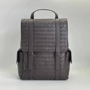 Мужской рюкзак Bottega Veneta шоколадный