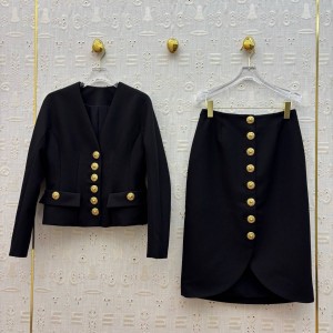 Женский костюм Schiaparelli черный