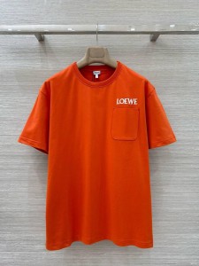 Женская футболка Loewe оранжевая