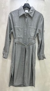 Женское платье Burberry серое