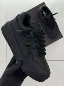 Мужские кеды Valentino черные