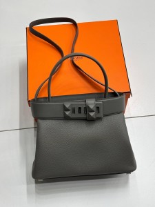Женская сумка Hermes серая