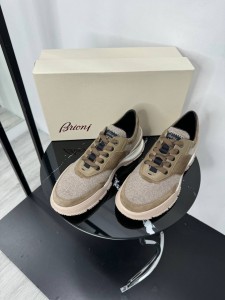 Мужские кроссовки Brioni бежевые