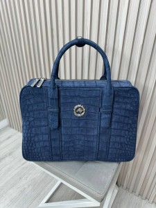 Мужской портфель из кожи крокодила Stefano Ricci