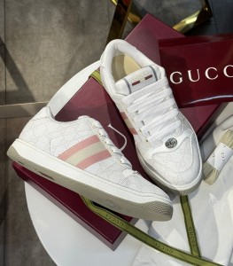 Женские кеды Gucci белые