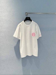 Женская футболка Chrome Hearts белая