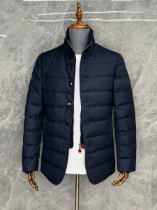 Мужская куртка Kiton синяя