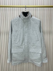 Мужская куртка Loro Piana серая