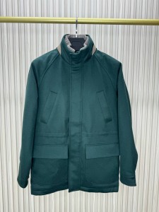 Мужская куртка Loro Piana зеленая