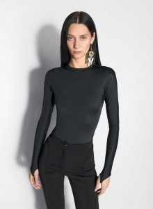 Женский костюм Mugler черный
