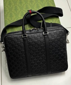 Мужской портфель Gucci черный