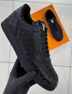 Мужские кеды Louis Vuitton черные