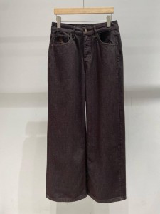 Женские джинсы Loro Piana шоколадные