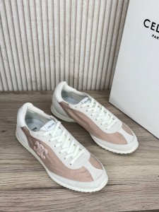 Женские кроссовки Celine розовые