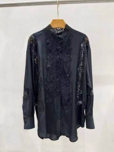 Женская рубашка Ermanno Scervino черная